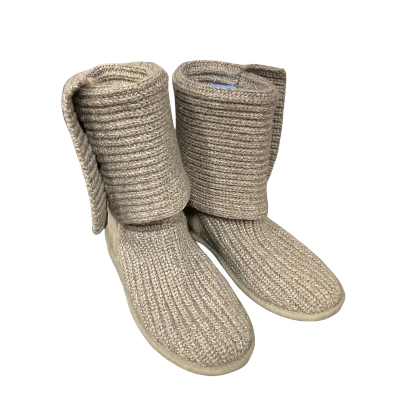 Boots Designer By Ugg In Grey, Size: 7