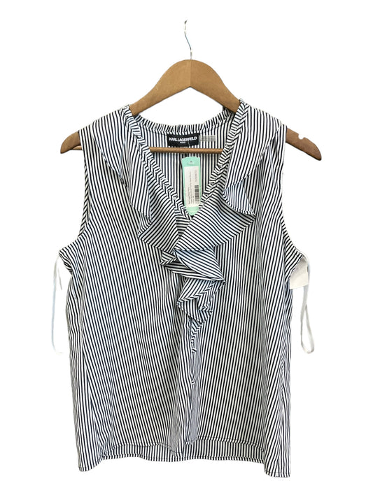 Blouse Sleeveless By Karl Lagerfeld  Size: M