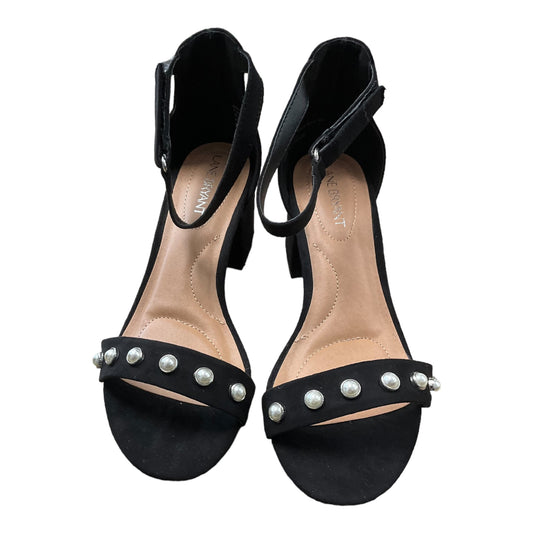 Sandals Heels Block By Lane Bryant  Size: 7