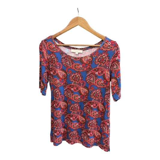 Top Short Sleeve By Loft  Size: M
