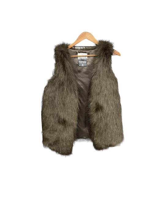 Vest Faux Fur & Sherpa By Kensie  Size: Large