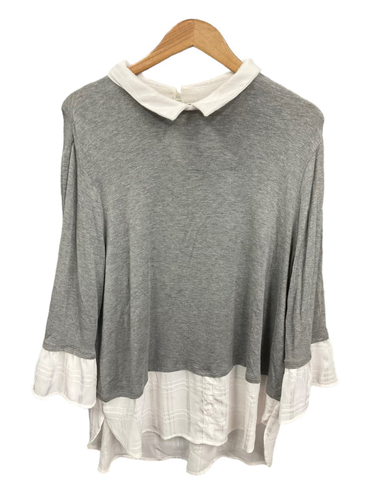 Top Long Sleeve By Elle  Size: 2x