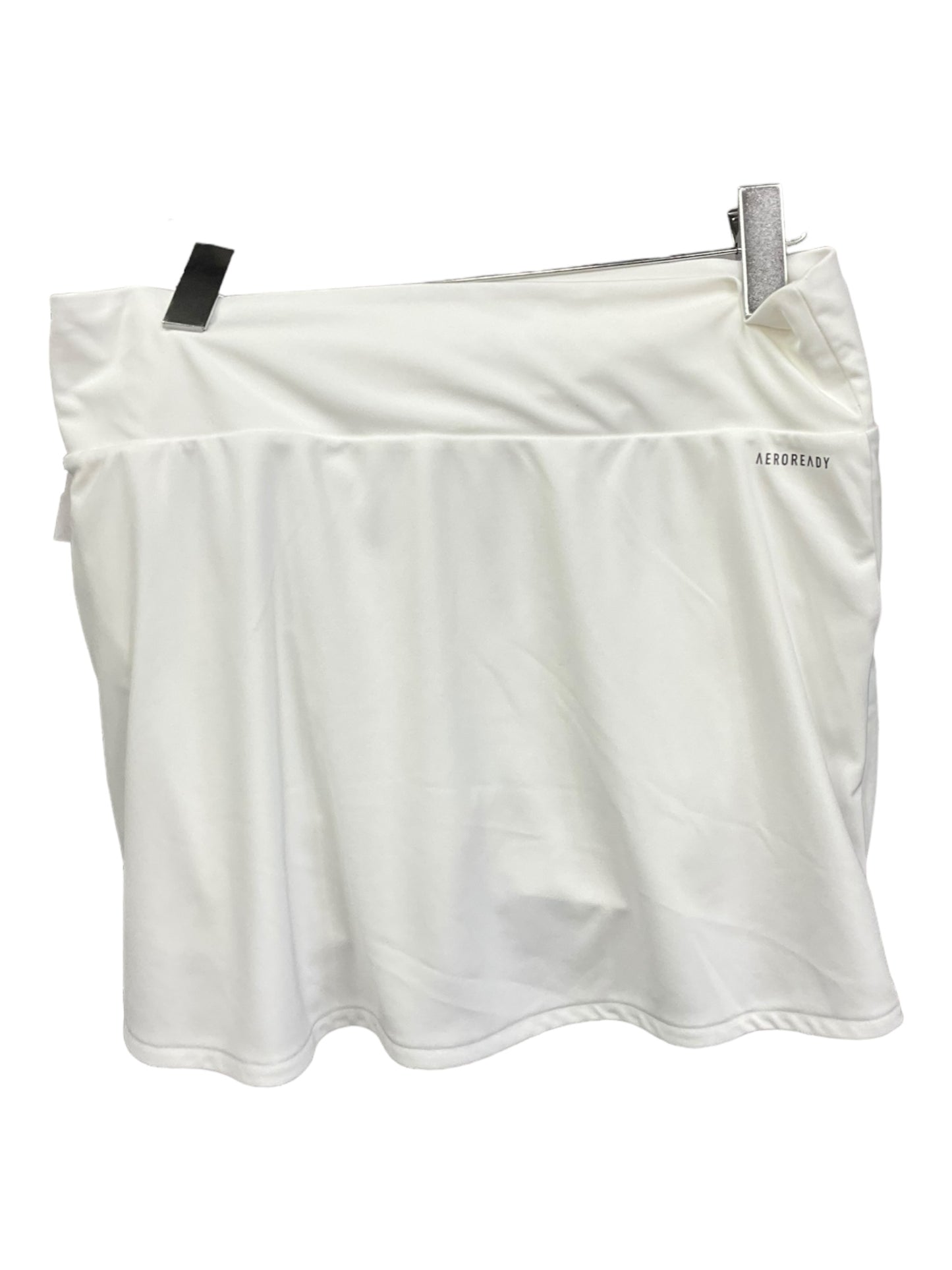 Athletic Skirt Skort By Adidas  Size: L
