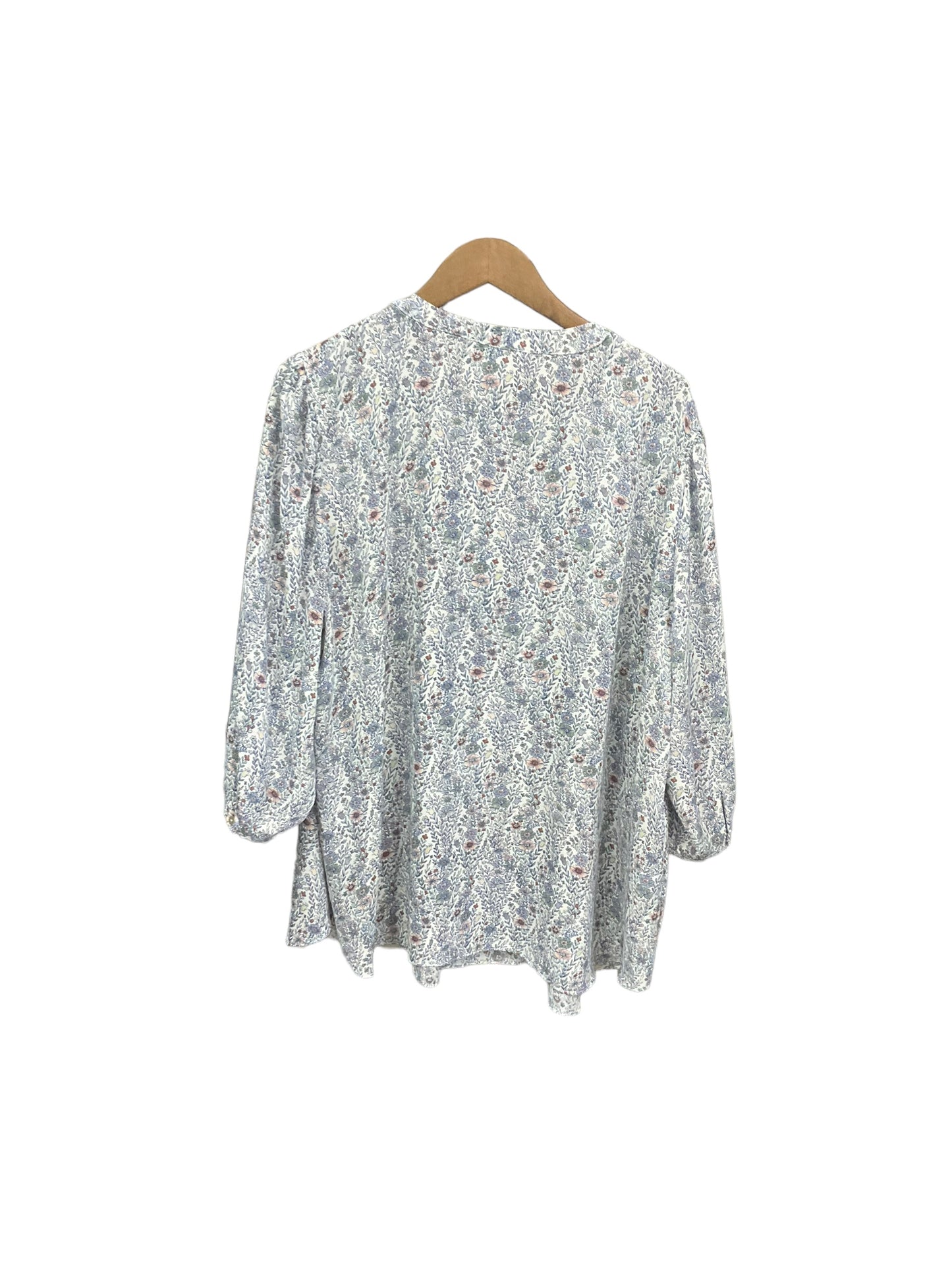 Blouse 3/4 Sleeve By Rose And Olive  Size: 3x