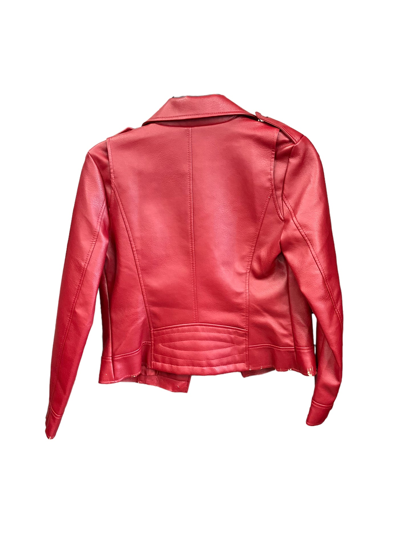 Jacket Moto Leather By Bb Dakota  Size: Xs