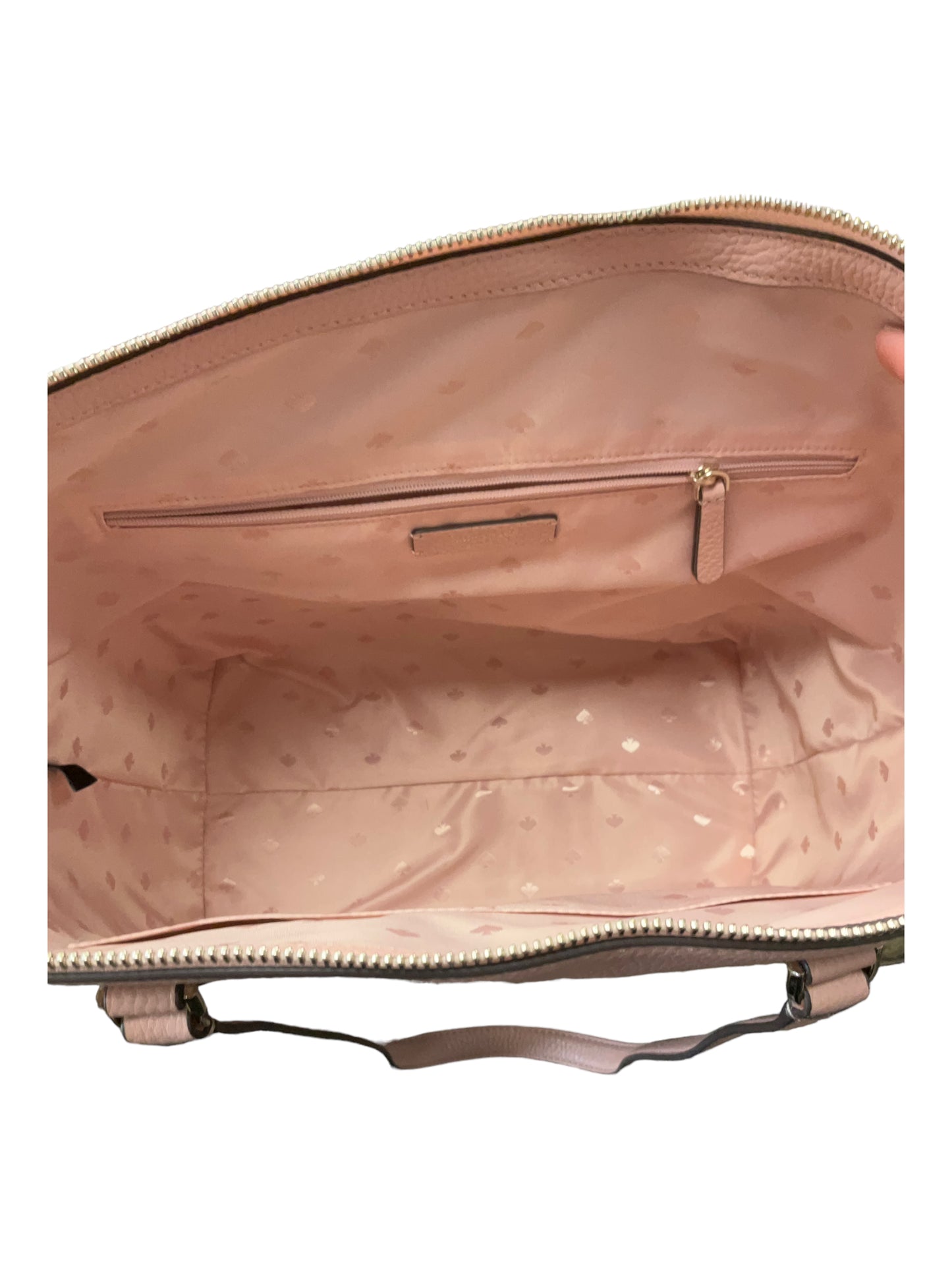 Handbag Leather By Kate Spade  Size: Large