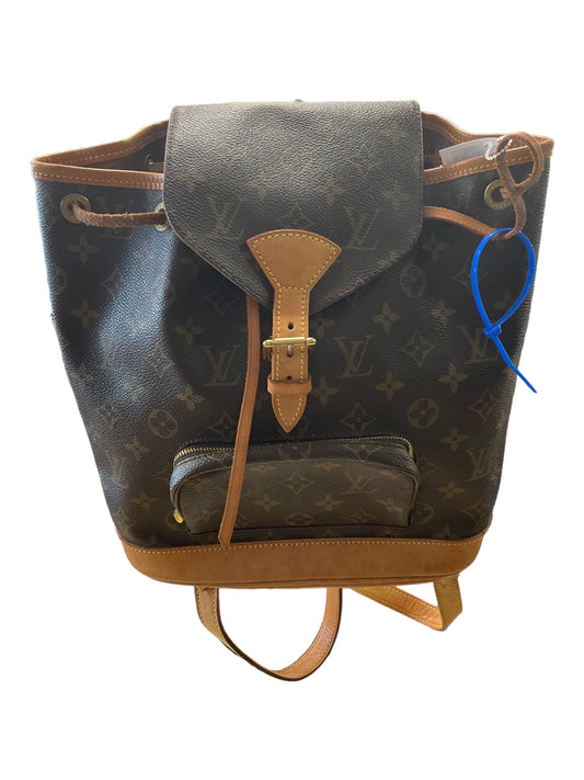 Backpack Luxury Designer By Louis Vuitton Size: Small