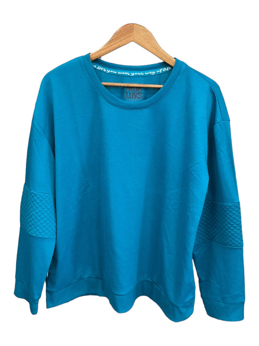 Athletic Sweatshirt Crewneck By Muk Luks  Size: Xl