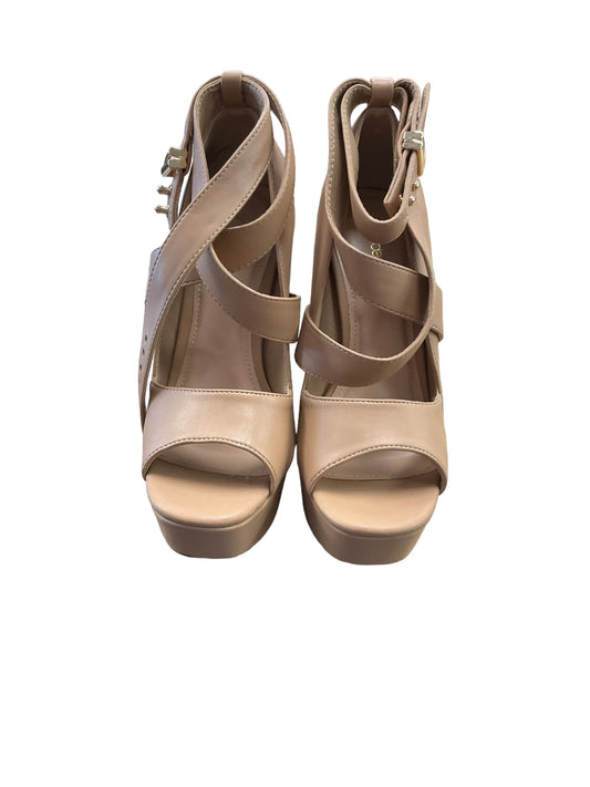 Sandals Heels Platform By Shoedazzle  Size: 8.5