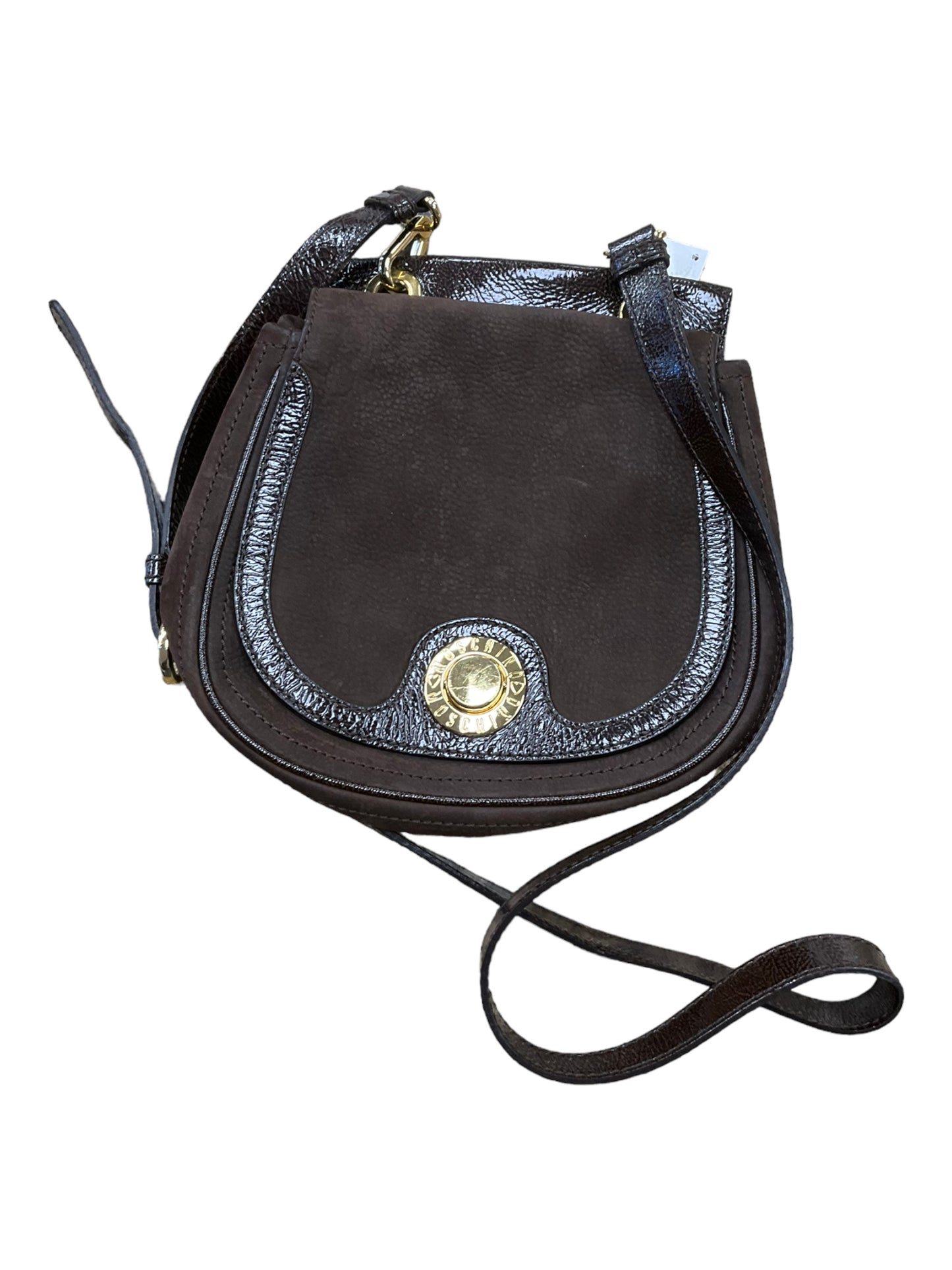 Crossbody Leather By Moschino  Size: Small