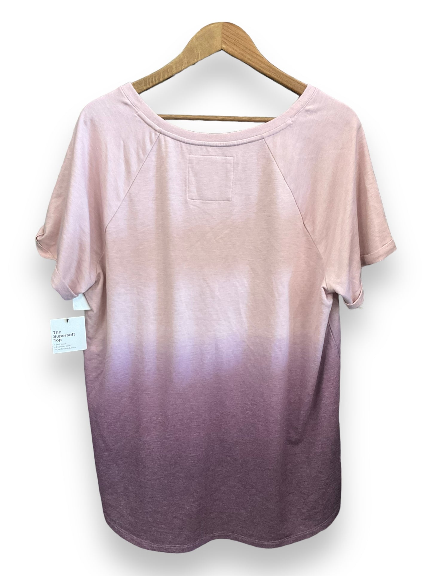 Top Short Sleeve Basic By Sonoma  Size: 1x