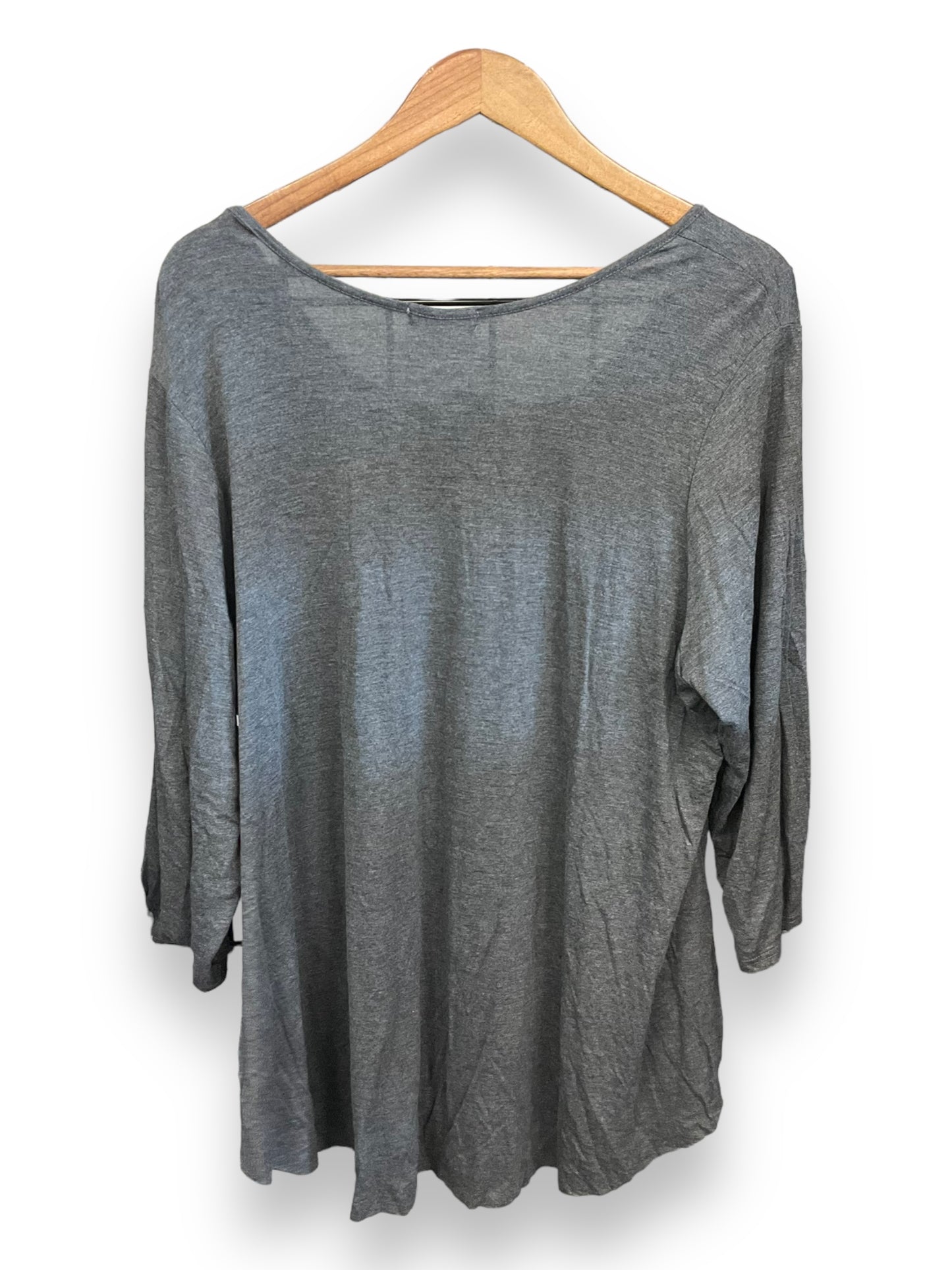Top Long Sleeve Basic By Maurices  Size: 3x