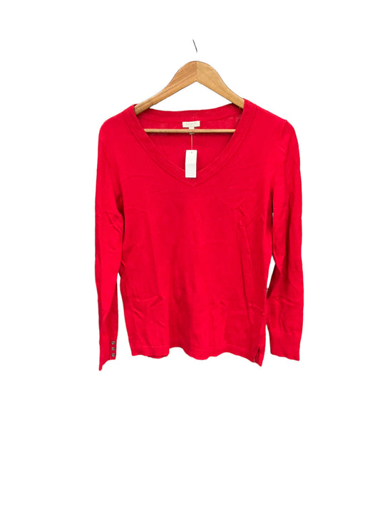 Top Long Sleeve Basic By Talbots O  Size: M