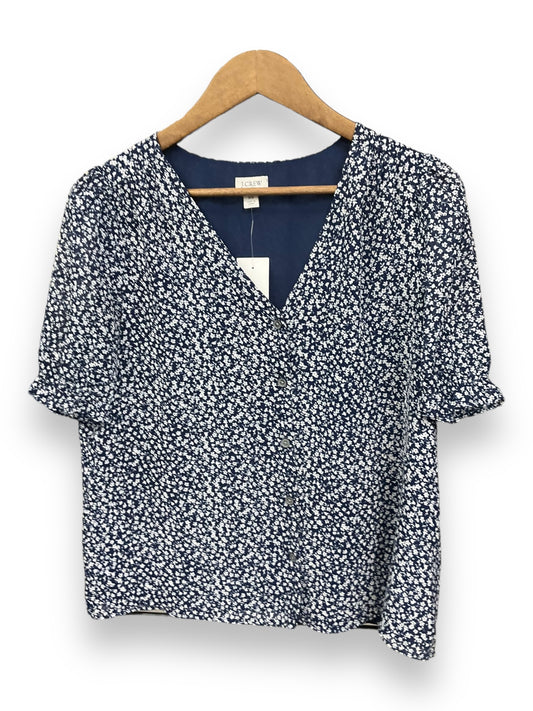 Blouse Short Sleeve By J Crew O  Size: Xs